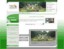 Tablet Screenshot of fondation-aligre.com